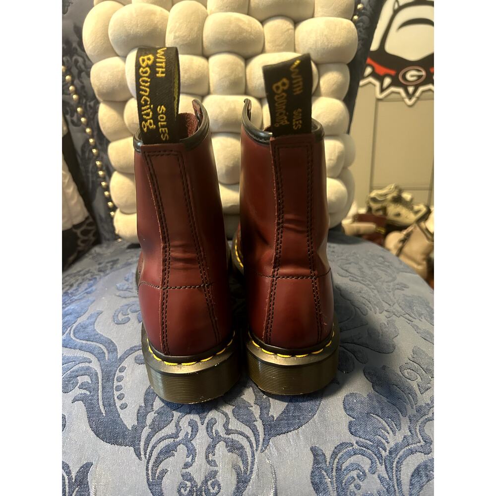 Dr Martens 1460 Oxblood Burgundy Red size 8/EU 39 - Picture 4 of 6